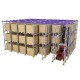 Rayonnage à palettes - stockage par accumulation simple ST72A