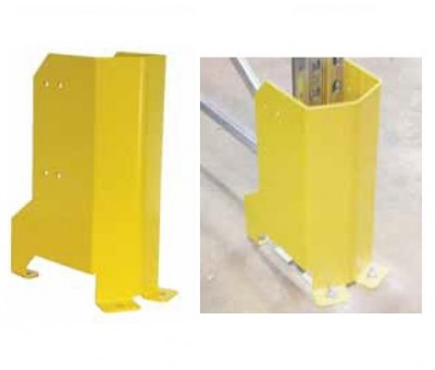 Sabot de protection acier pour rayonnage à palettes