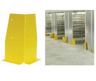 Sabot d'angle pour protection d'échelle de rayonnage