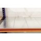 Plancher métallique en tôle pour rayonnage