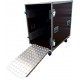 Flight case avec rampe de chargement