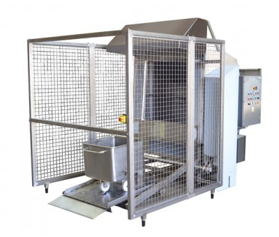 Cabine de lavage de bac inox euro CONTAINER LINE