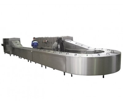 Laveuse de cages de transport pour volaille - couvoir