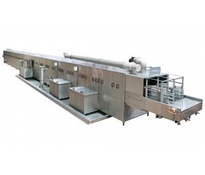 Machine de lavage modulaire à convoyeur