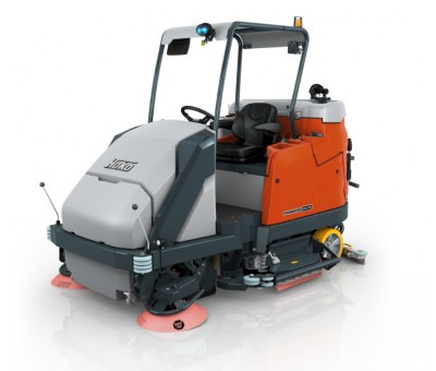 Balayeuse laveuse autoportée à batterie B400RH/RM