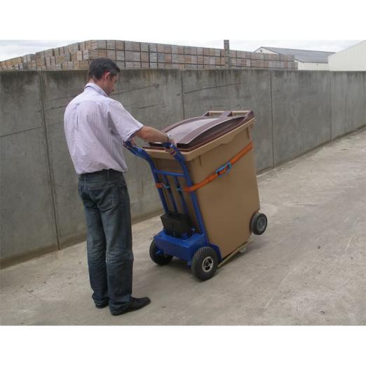 Diable motorisé pour conteneur poubelle - IMS Inter Manutention Système