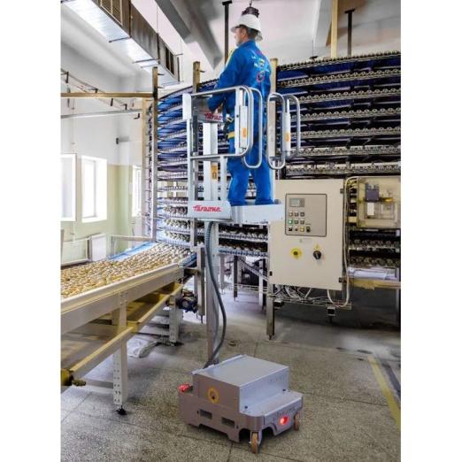 Nacelle inox automotrice 5m pour milieu alimentaire - AXEO