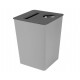Corbeille TRIVIA 2 compartiments déchets / papier