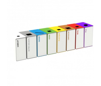 Achat Borne de tri sélectif CUBATRI