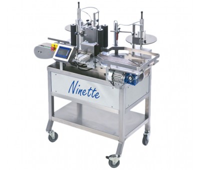 Etiqueteuse de produits cylindriques 2 étiquettes NINETTE AUTO