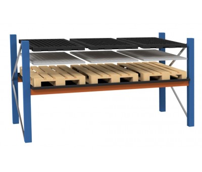 Devis Bac de rétention à poser sur lisses de rayonnage