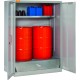 Armoire de stockage intérieur - fûts acier 60 ou 200 litres
