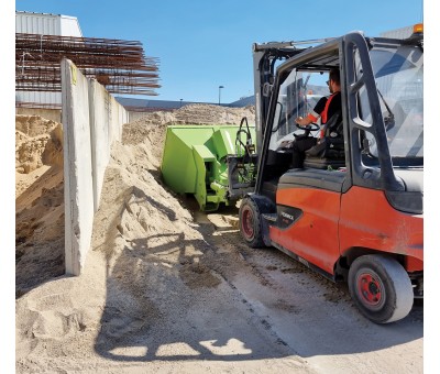 Devis Godet remplisseur de big bag à trappe hydraulique GB