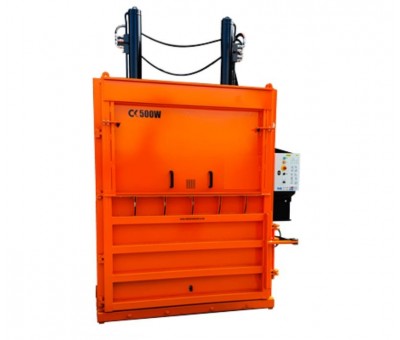 Presse à balles industrielle grande ouverture CK500W