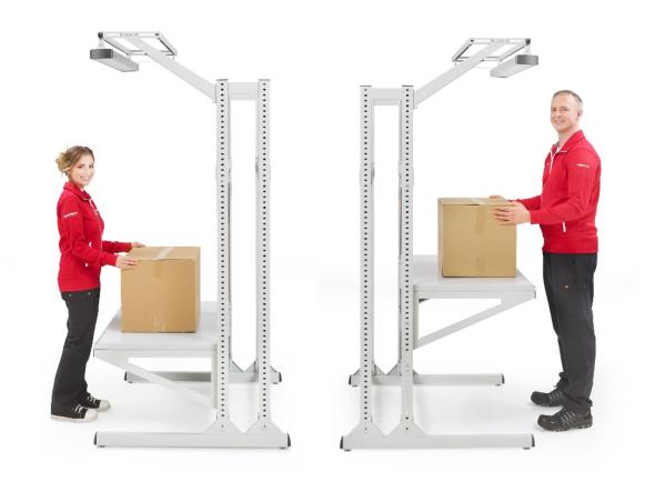 Table de travail à réglage en hauteur rapide Quick Edge