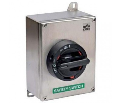 Interrupteur de proximité en boitier acier inox