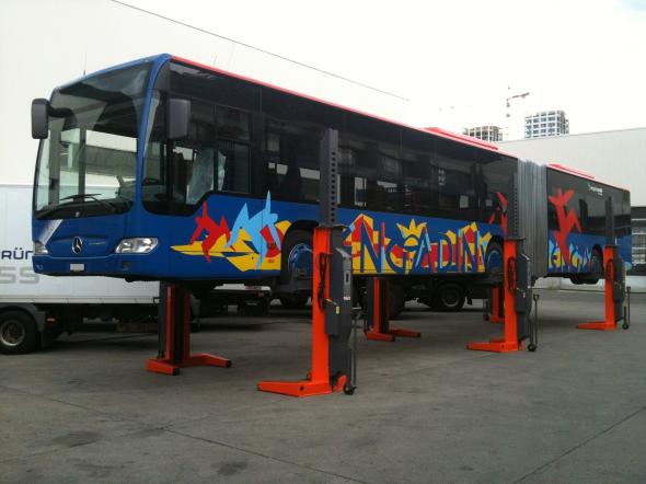 Prix Colonnes de levage mobiles pour bus autocar toutes dimensions