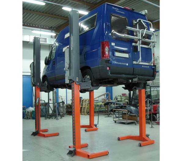 Devis Colonne de levage mobile pour véhicule utilitaire VU VUL - wireless