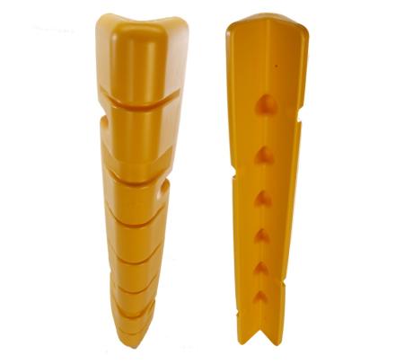 Cornière de protection amortissante pour angle de mur Sentry® CG42NOFOAMV2