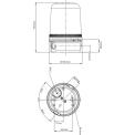 Devis Feu flash lumineux à cadence variable 5J IP65 150xø100mm O300FX