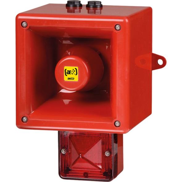 Combiné d'alarme incendie - industrie - marine TONAFLASH® LED 120 dB 64 sons TL112HV2