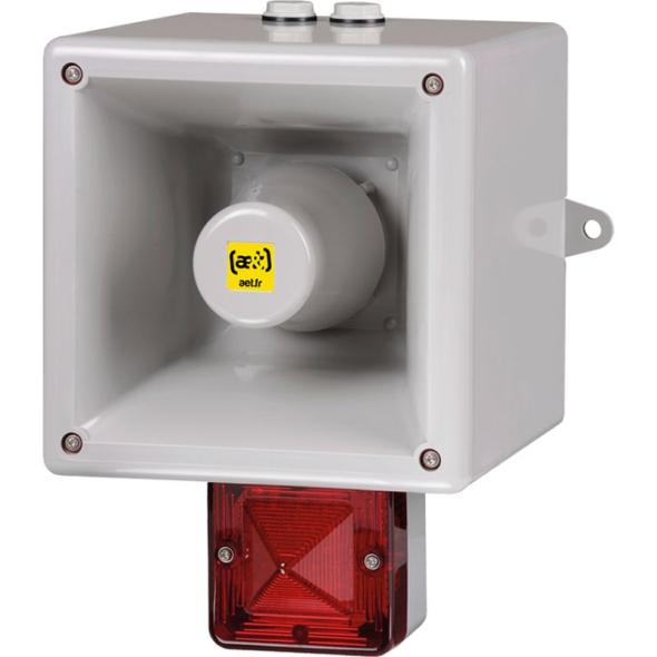 Achat Combiné d'alerte industrielle - incendie - marine LED 124 dB 64 sons TL121HV2