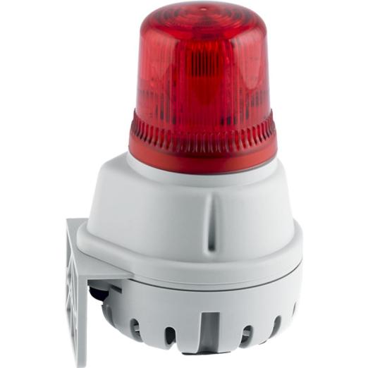 Combiné feu LED buzzer 100dB 3 sons à réglage volume IP65 F100BL - ae&t