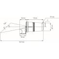 Achat Maxi trompe 110dB avec feu fixe LED IP65 sur équerre F110TL