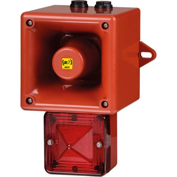 Combiné sirène + feu flash xénon 5J/113 dB 64 sons IP66 TONAFLASH® TL105XV2