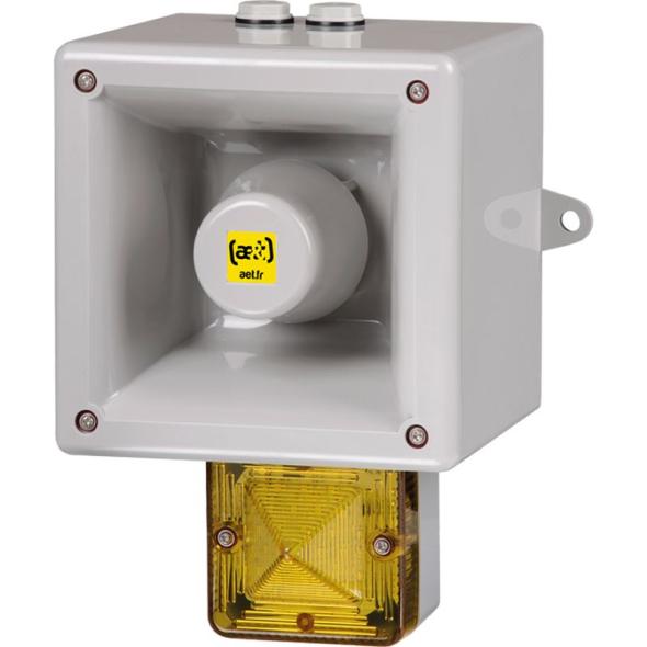 Achat Avertisseur sirène + feu xénon 5J TONAFLASH® 120 dB  64 sons IP66 - TL112XV2