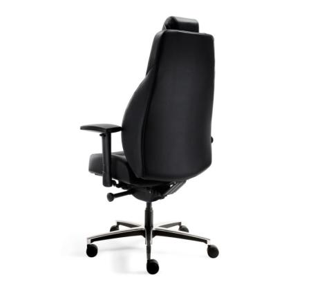 Vente Fauteuil cuir 24 heures B1 ergonomique - usage intensif 24/7 (SIEGES & COMPAGNIE)