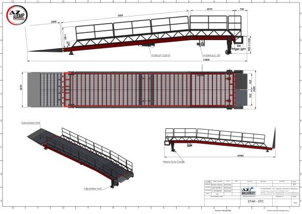 Prix Quai mobile pour centre de formation CACES - Normes R489 AZ RAMP STAR OTC