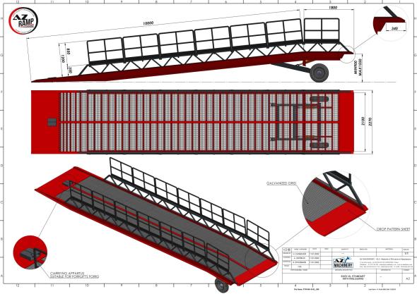 Fabricant Rampe mobile all road AZ RAMP EASY XL