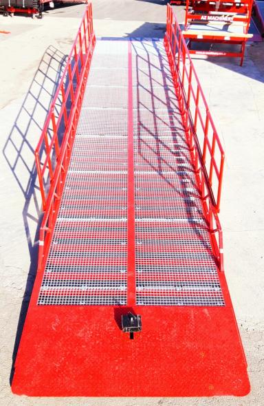 Vente Rampe de chargement avec niveleur AZ RAMP EASY XL OTC (AZ MACHINERY)