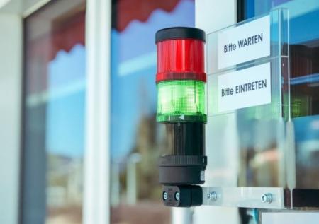 Colonne lumineuse radiocommandée pour contrôle d'accès SignalSET