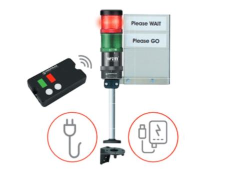 Achat Colonne lumineuse radiocommandée pour contrôle d'accès SignalSET