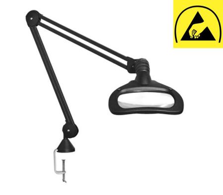 Lampe loupe ESD à led WAVE LED pour poste de travail