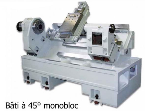 Devis Tour CN à banc incline MICROCUT - HT/HTL - Commande Fanuc Siemens ou Fagor