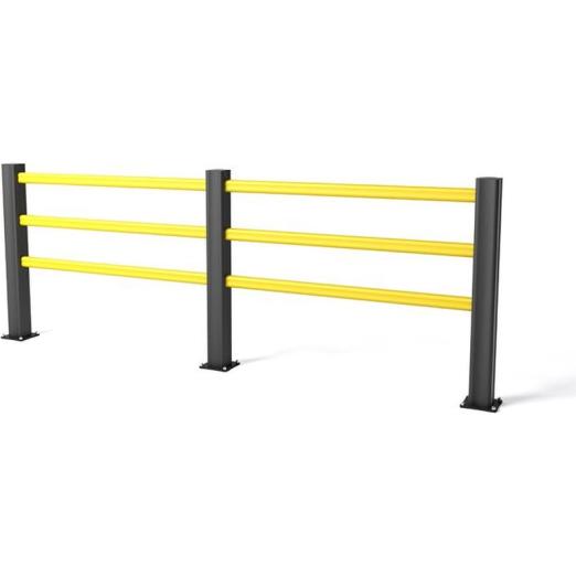 Barrière de sécurité renforcée pour zone de circulation piétonne - BOPLAN