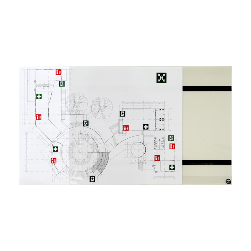 Pochette porte document pleine magnétique - formats A1 à A5