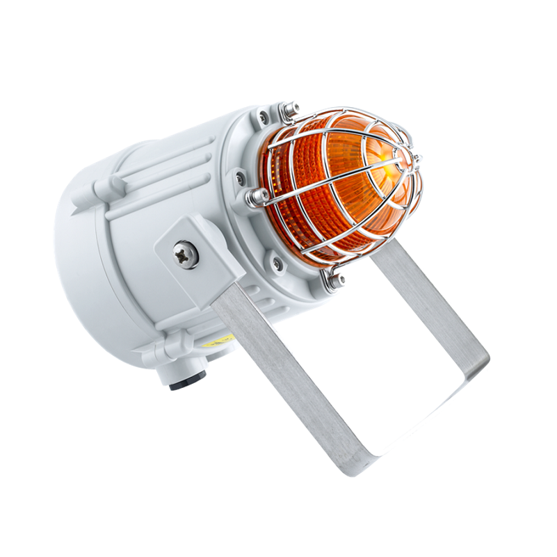 Feu LED IP66 / 67 avec grille protection et équerre de fixation - ae&t