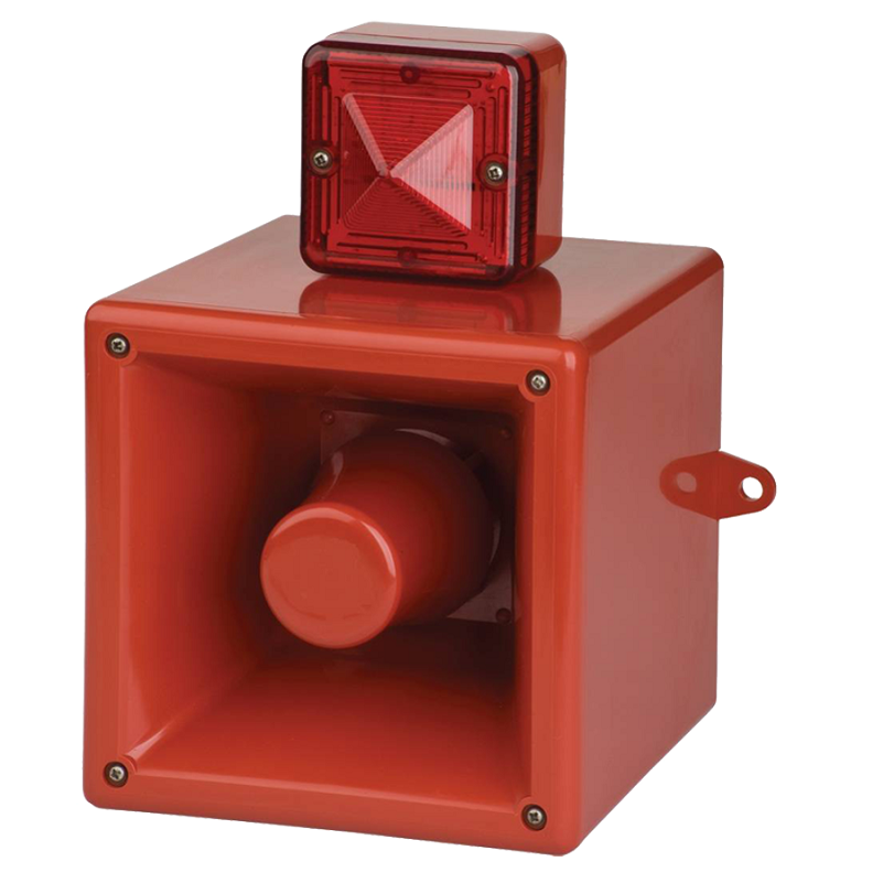 Combiné vocal / sonore 110dB feu LED IP66 4 messages 30 secondes - ae&t