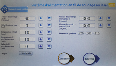 Prix Poste à souder laser fibre 2000 W - classe 4