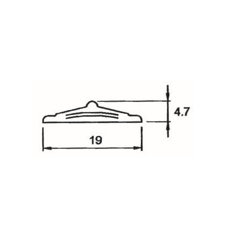 Achat Ruban contacteur haute sensibilité déclenchement <26N/2.6kg