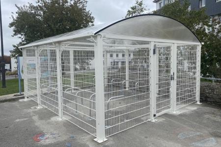 Achat Abri à vélos sécurisé - Série AT