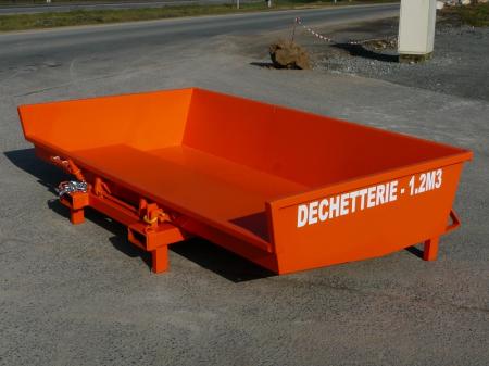 Achat Benne basculante pour déchets du BTP