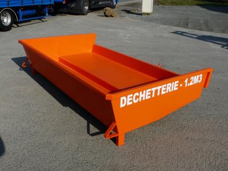 Vente Benne basculante pour déchets du BTP (GOUBARD)