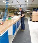 Tapis anti-fatigue alvéolé polyuréthane DUOFIT CONFORT - ERGOFRANCE