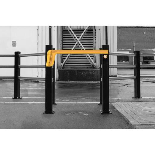 Portillon de sécurité pour échelle crinoline - modèle simple - BOPLAN