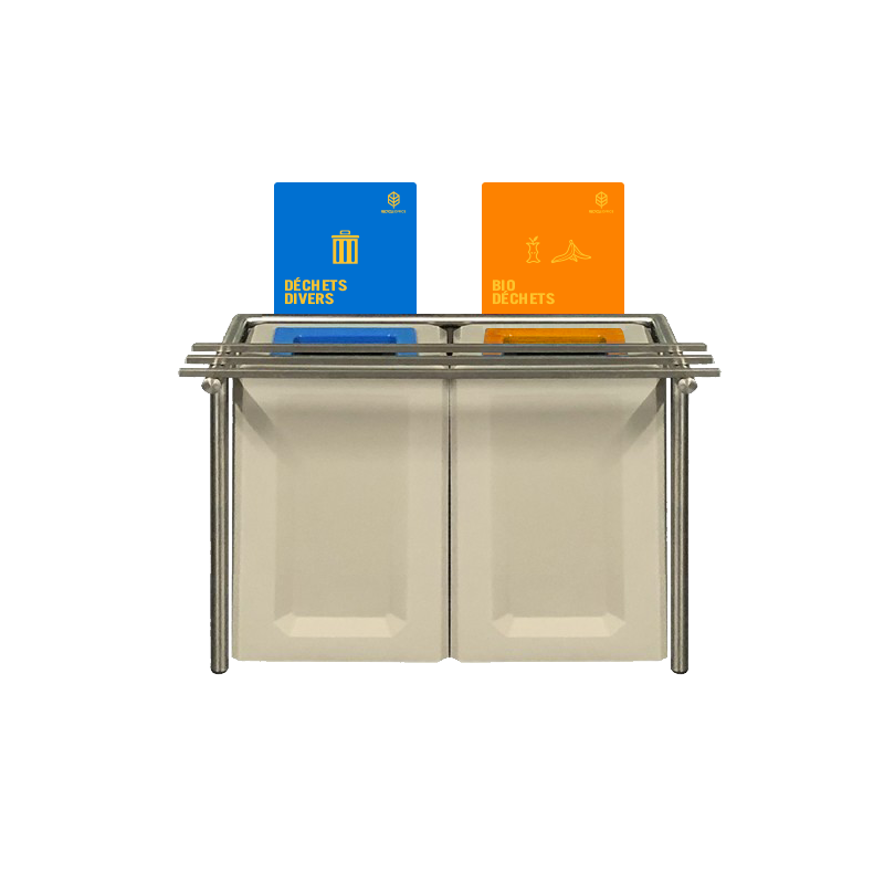 Table de tri pour cantine enfants TRIGO - 2/3 FLUX